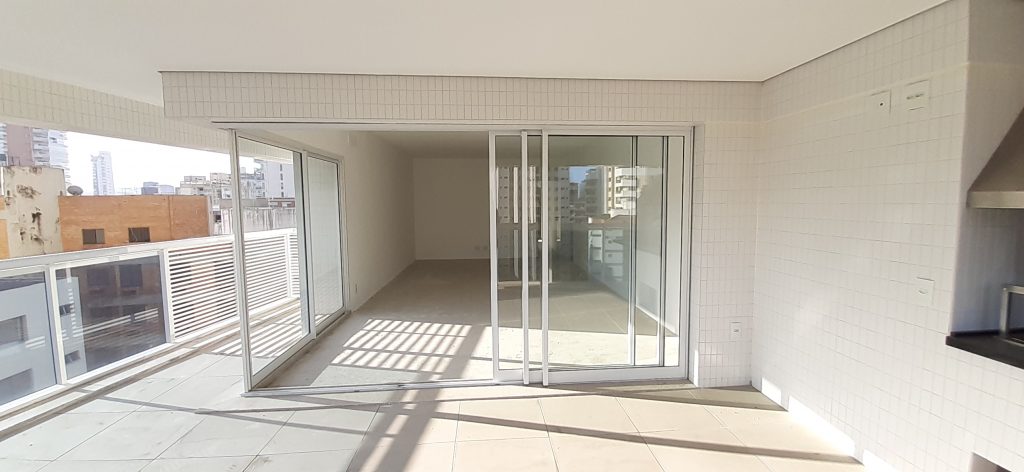 Apartamento para aluguel – 184 m² – 4 quartos, sendo 4 suítes -Boqueirão – Santos – SP