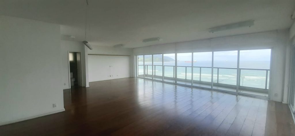 Apartamento para locação tem 259 m² –  3 quartos – Boqueirão – Santos – SP!!