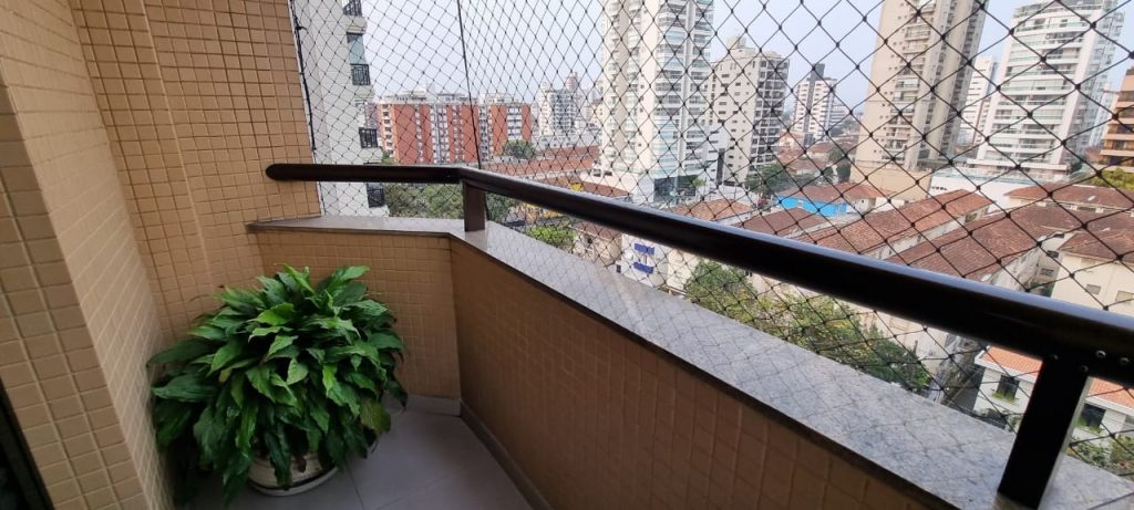 Apartamento para venda possui 137 m² – 3 dormitórios – Gonzaga – Santos – SP