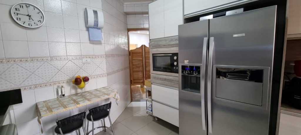 Apartamento para venda possui 137 m² – 3 dormitórios – Gonzaga – Santos – SP