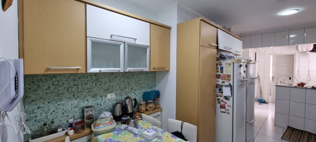 Apartamento à venda – 146 m² – 3 quartos – 2 suítes – coração do Gonzaga – Santos – SP