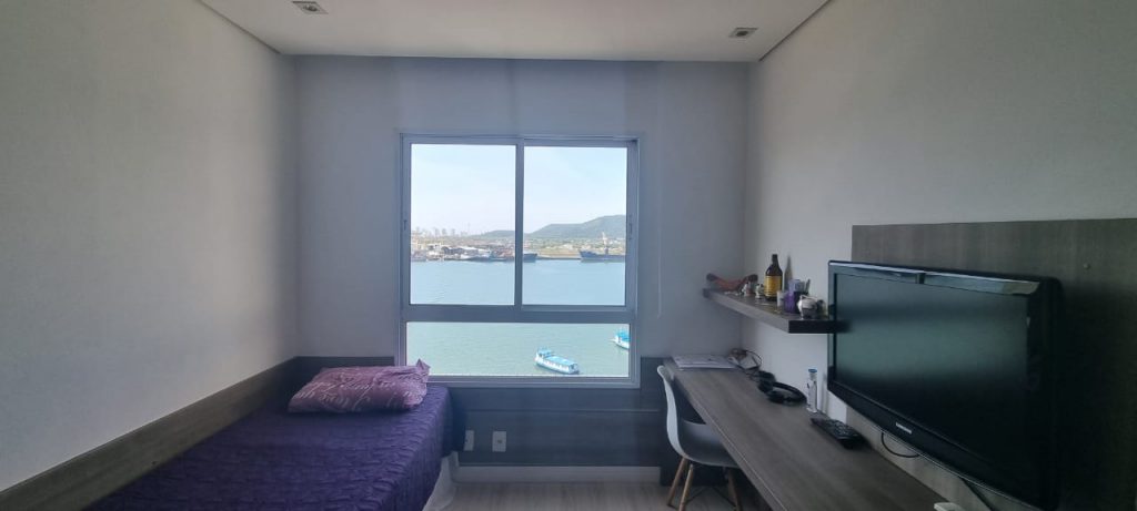 Apartamento 4 Quartos e linda vista para o mar a venda na Ponta da Praia em Santos