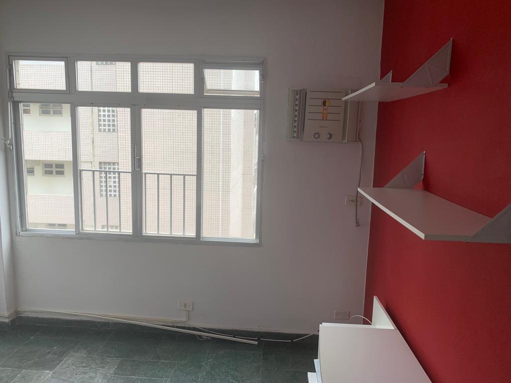 Apartamento de 1 quarto para LOCAÇÃO em frente a praia no Embaré – Santos- SP🌻🌻🌻
