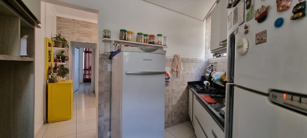 Apartamento para venda de 1 quarto no  Itararé em São Vicente