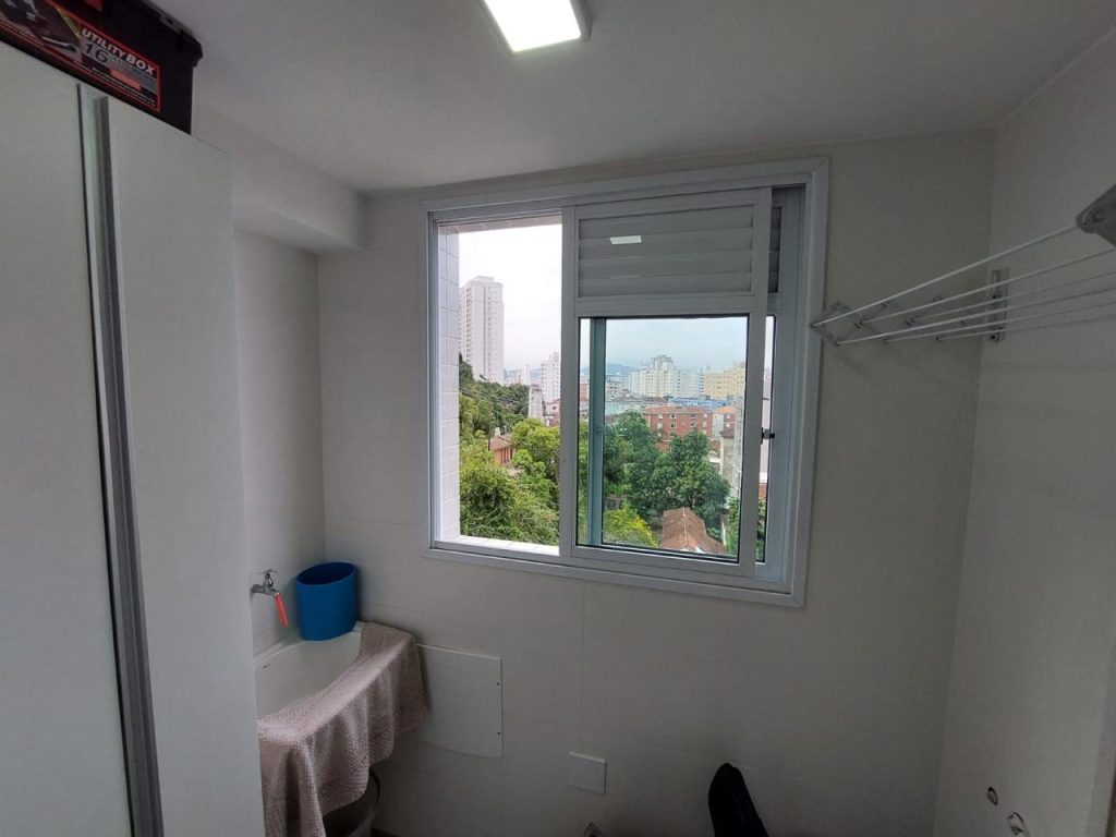 Apartamento de 1 quarto com lazer no Marapé em Santos