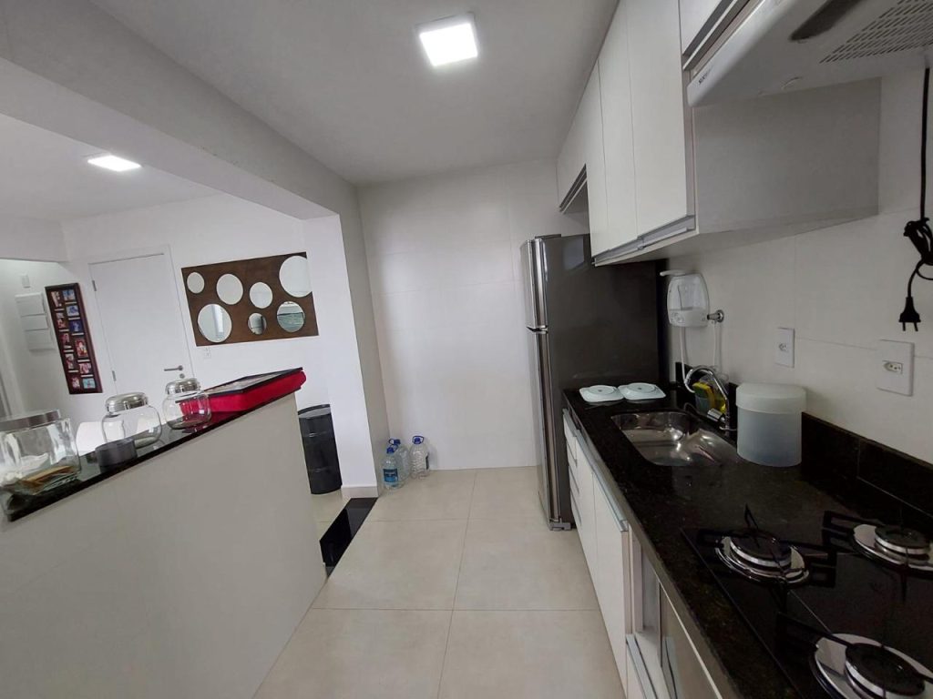 Apartamento de 1 quarto com lazer no Marapé em Santos