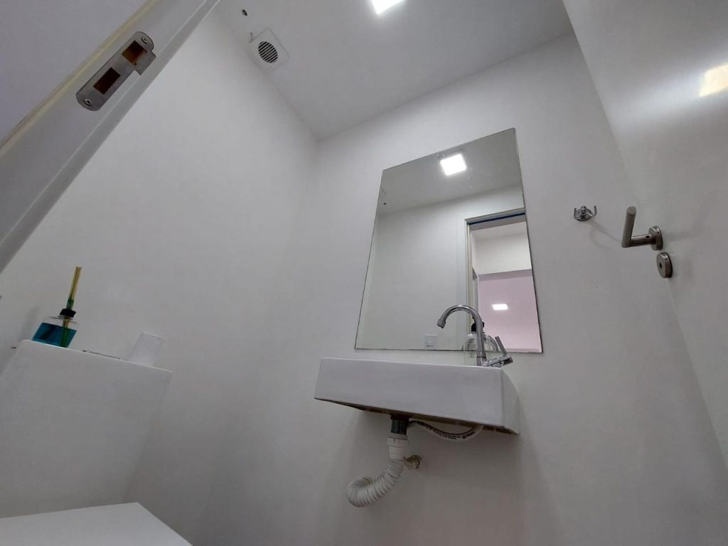 Apartamento de 1 quarto com lazer no Marapé em Santos