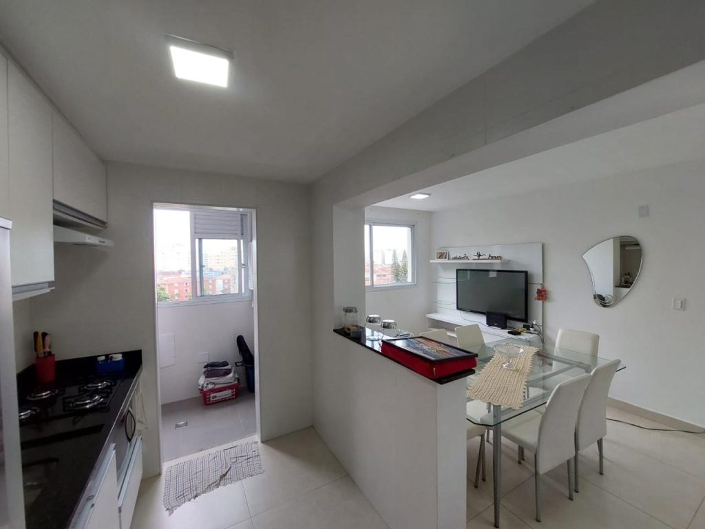 Apartamento de 1 quarto com lazer no Marapé em Santos