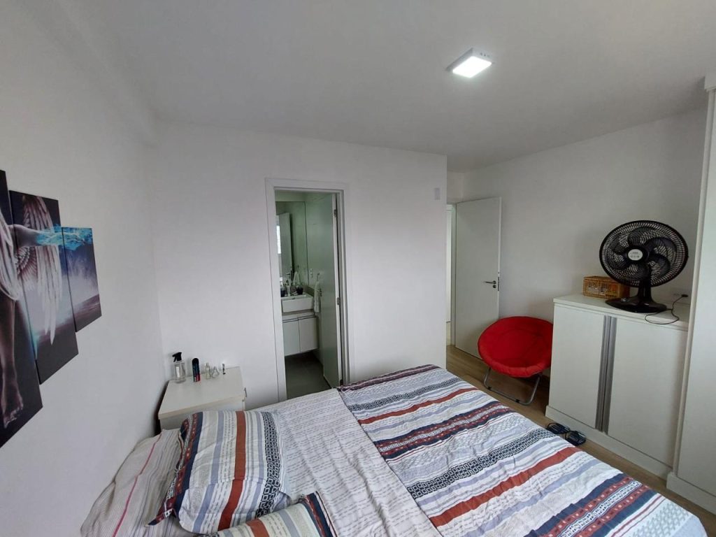 Apartamento de 1 quarto com lazer no Marapé em Santos