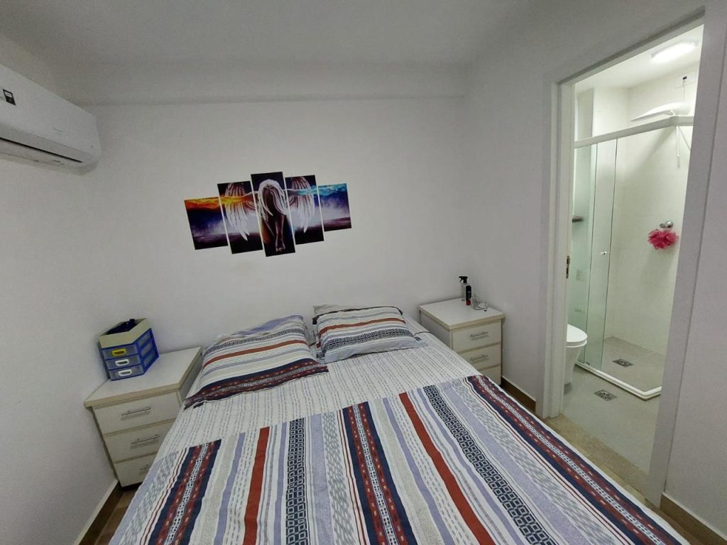 Apartamento de 1 quarto com lazer no Marapé em Santos