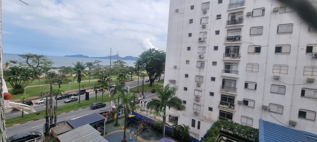 Apartamento de 2 quartos para locação em Santos com vista para o mar. 🌻🌻🌻