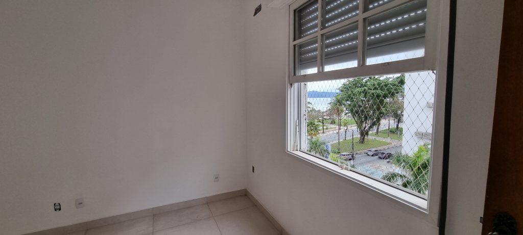 Apartamento de 2 quartos para locação em Santos com vista para o mar. 🌻🌻🌻