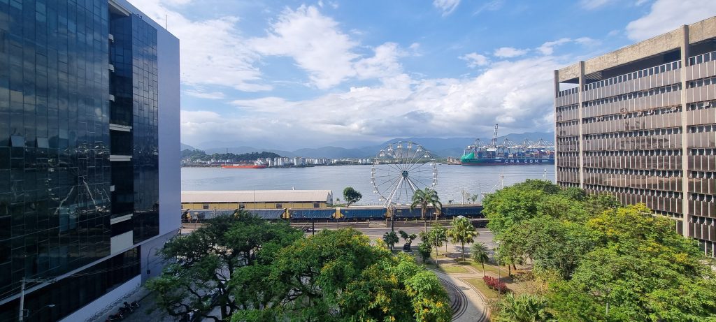 Sala comercial para Locação com vista para o mar no Centro de Santos🌻🌻🌻