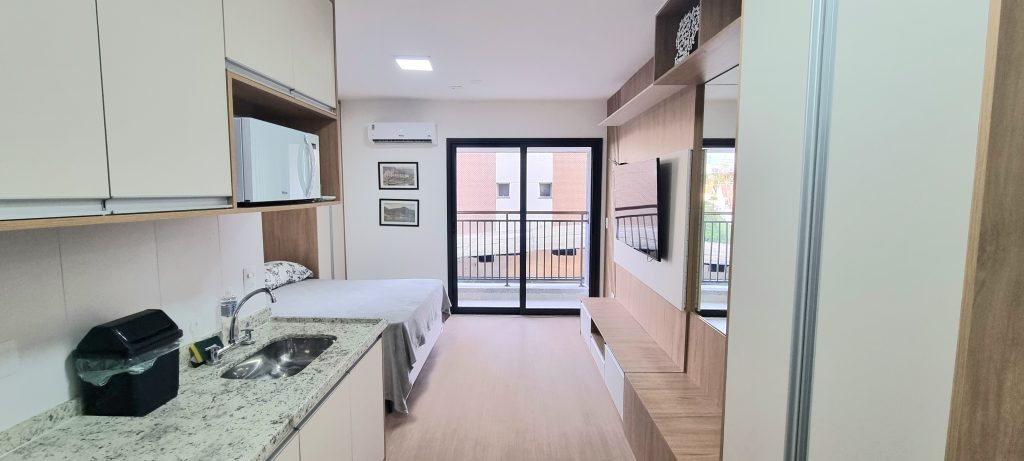 Studio novo e mobiliado para Locação em São Paulo 🌻🌻🌻