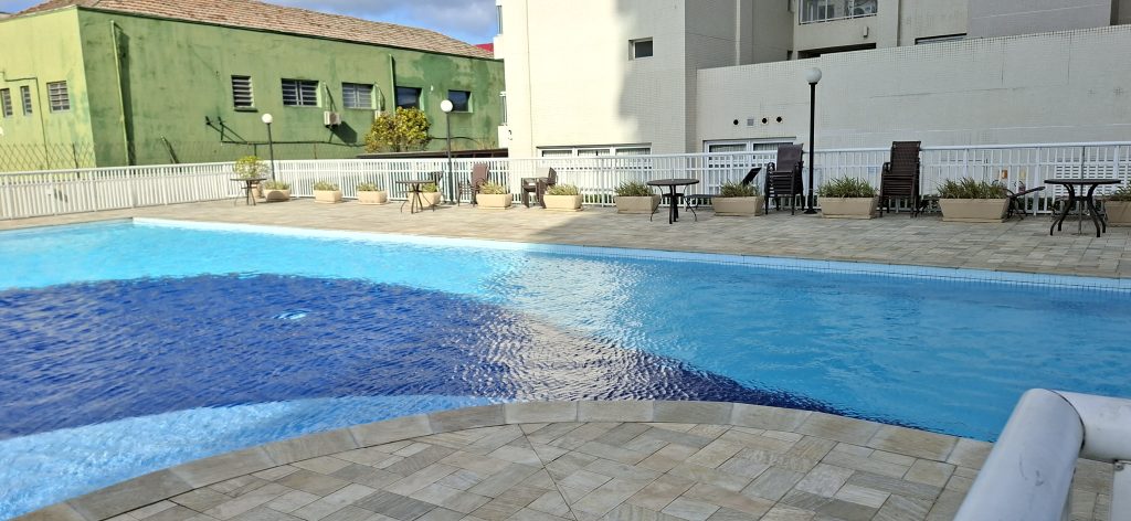 Apartamento com linda vista para o mar e lazer completo VENDA na Ponta da Praia 🌻🌻🌻