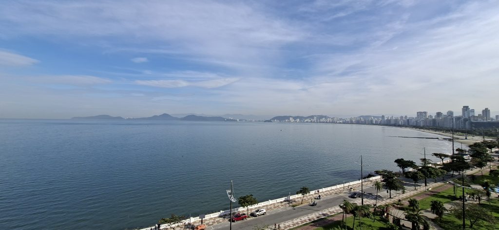Apartamento com linda vista para o mar a Venda na Ponta da Praia em Santos🌻🌻🌻
