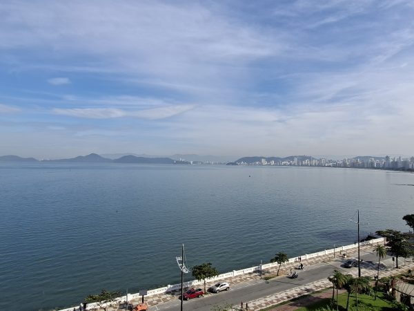Apartamento com linda vista para o mar a Venda na Ponta da Praia em Santos🌻🌻🌻